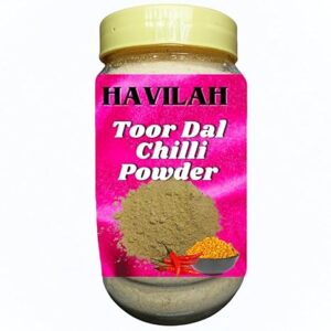 Havilah Toor Dal Chilli powder, 250 g , Toor Dal Idli kandi podi, Toor  Podi, Fibre Rich kandi Karam Podi ,Podis Pappula Mixed Dal Spice Powder