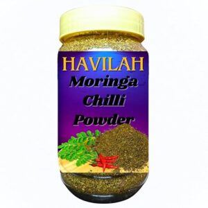 Havilah Moringa Chilli powder, 250 g , Moringa karam podi, Munaga chilli Karam, Superfood for Cooking, Fibre Rich munaga aku Karam Podi, Moringa Spice Powder