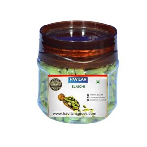 Havilah Premium Whole Green Cardamom Pods 450 g- Fresh Elaichi for Cooking, Baking, and Tea - Aromatic and Flavorful - 100% Natural ,450 grams