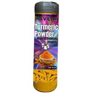 Havilah Turmeric Powder, 150 gm Sprinkler Bottle, Natural Golden Turmeric High Curcumin |Duggirala Turmeric- Non-GMO, Gluten-Free, Anti-Inflammatory  for Cooking, s